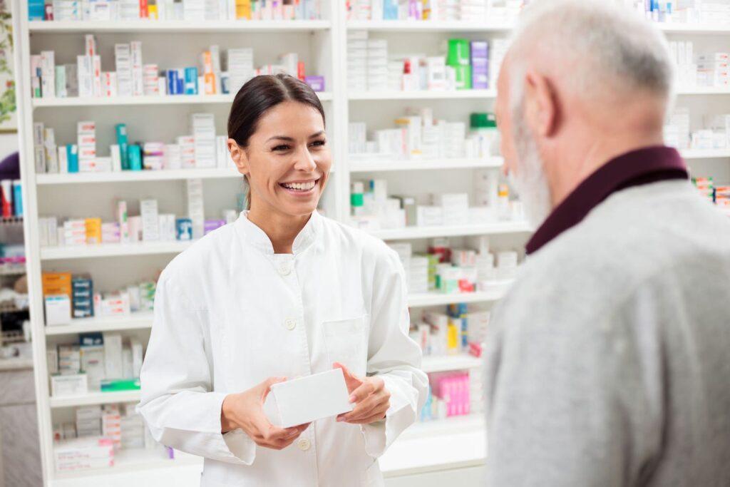 Pharmacy interior